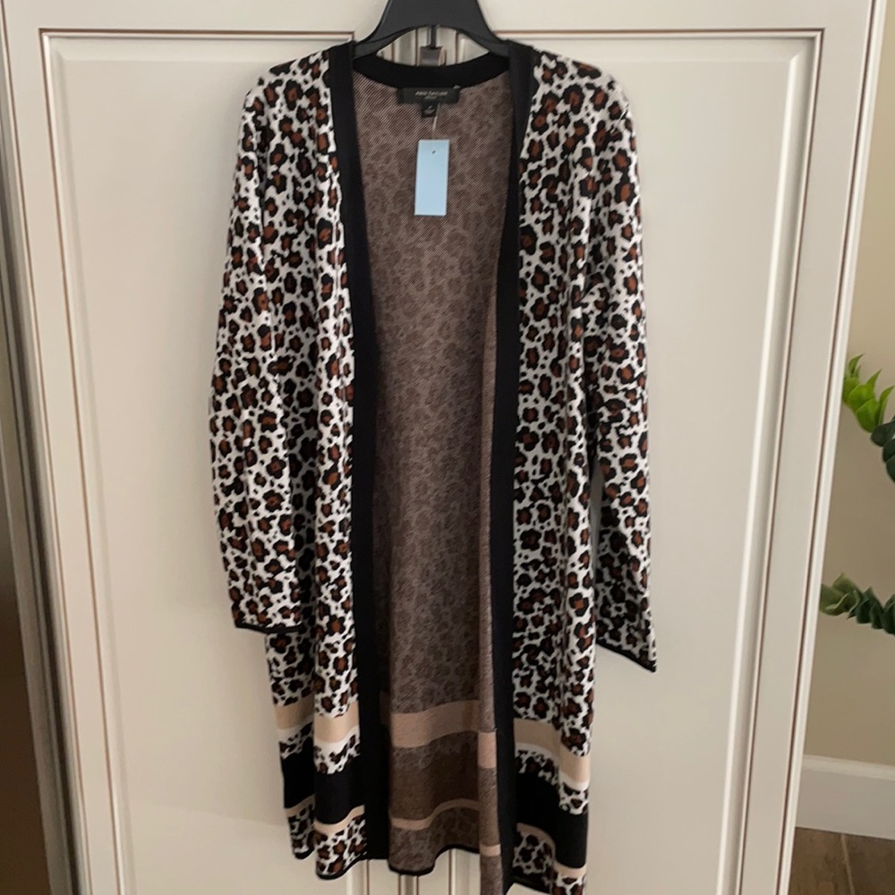 NWT Ann Taylor Petite Small Open Sweater